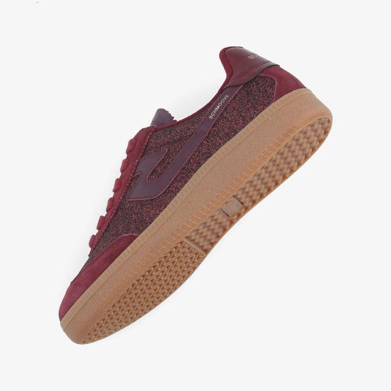 SHEFFIELD JOGGER W - SPAN/SUEDE - BURGUNDY